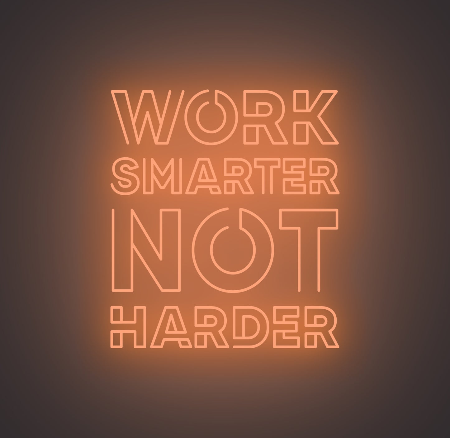 Work Smarter Not Harder