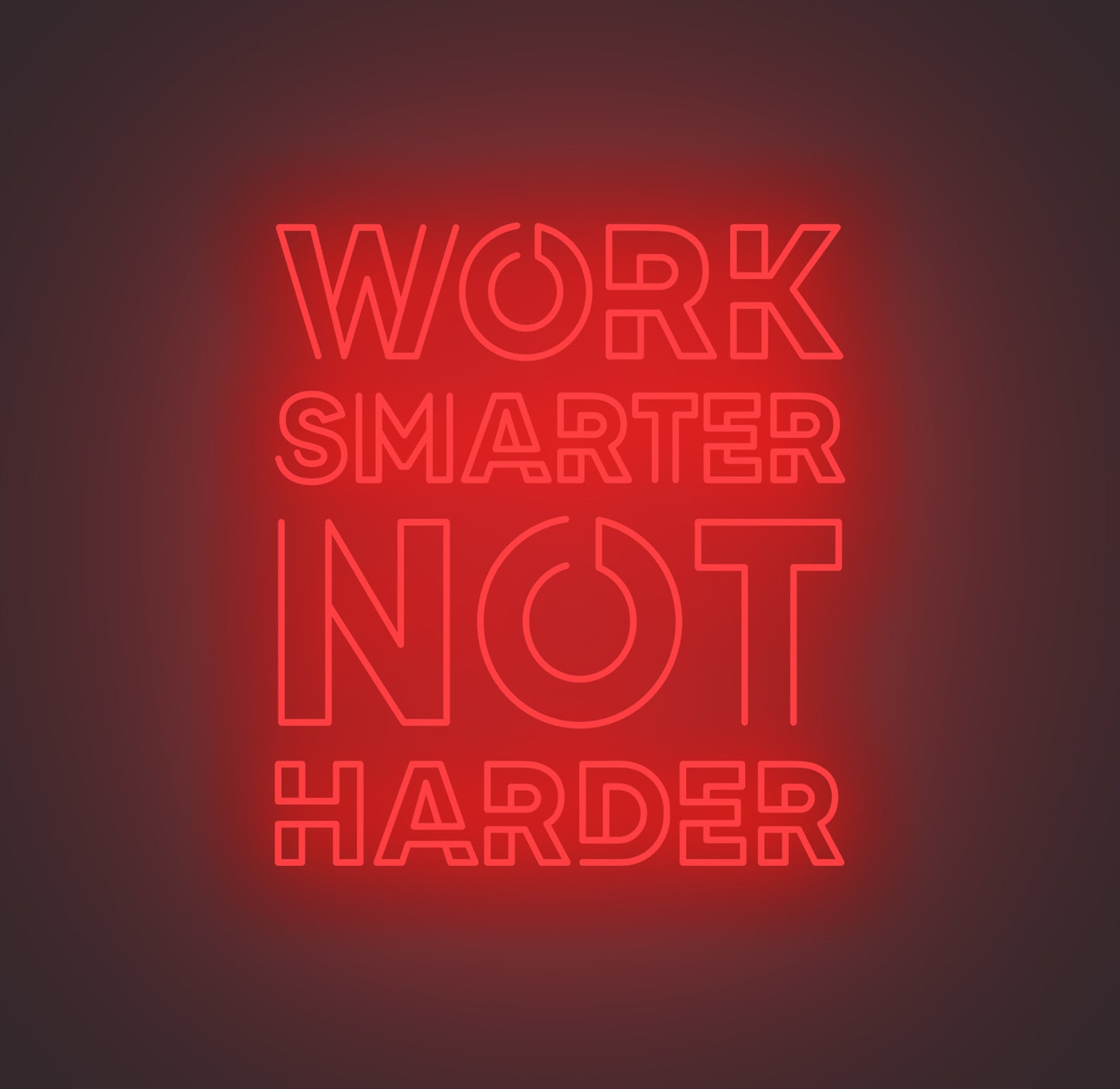 Work Smarter Not Harder