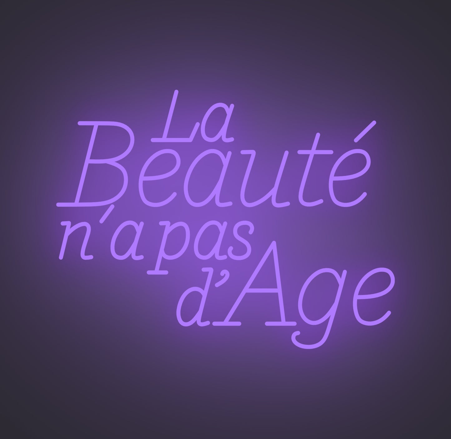 La Beaute N’a Pas d’Age